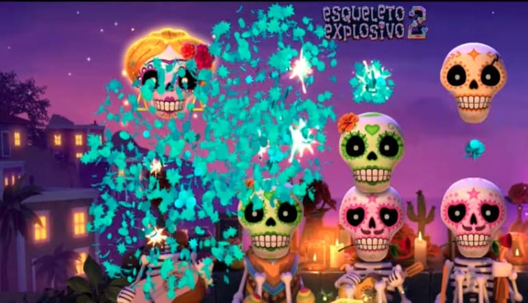 Scopri il Pulsante della Fortuna esqueleto explosivo 3 slot Scopri il Pulsante della Fortuna esqueleto explosivo 3 slot
